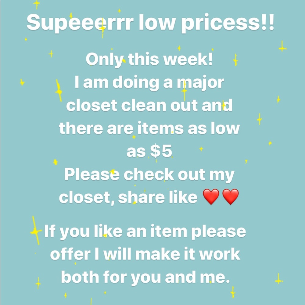 Please share this to get the word out 💕